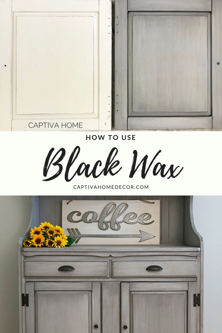 how to use dark wax on furniture smoky pearl finish before and after dresser makeover
