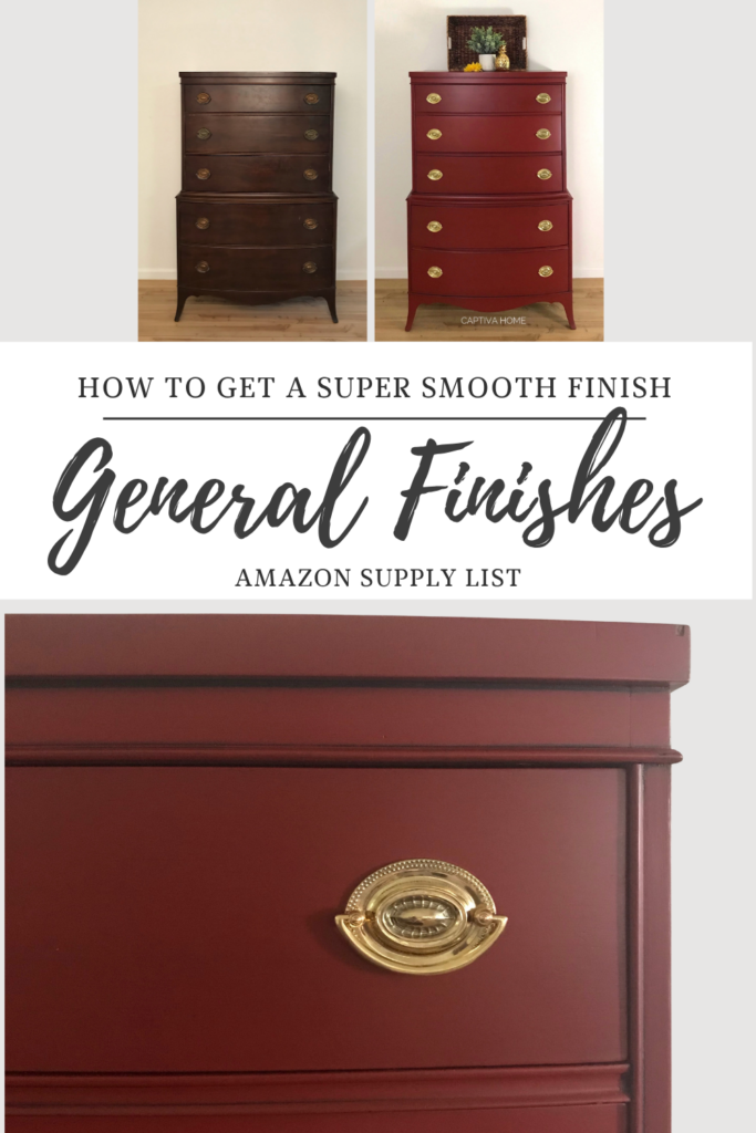 Struggling with brush strokes? Learn how to get a smooth finish when painting furniture with the right tools, techniques, and products.